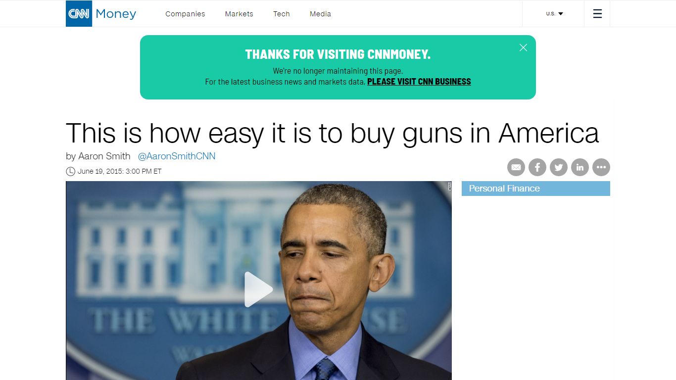 This is how easy it is to buy guns in America - CNNMoney